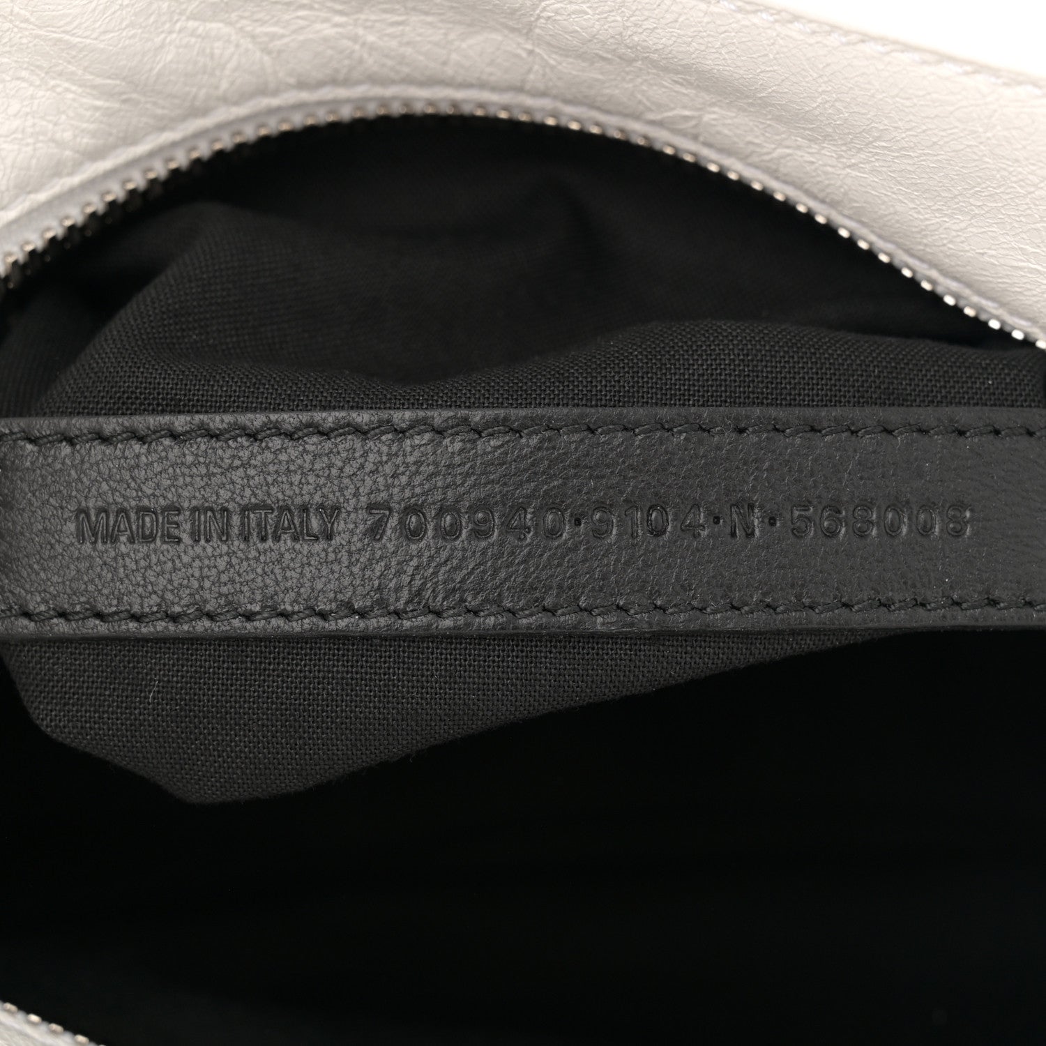 Balenciaga Agneau Arena Neo Cagole Handbag XS Optic White 8 of 13
