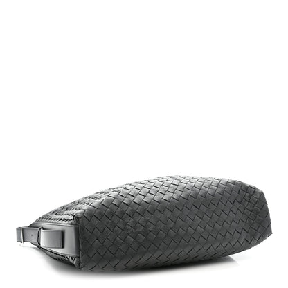 Bottega Veneta Deerskin Intrecciato Medium Traveler Hobo Black 4 of 11