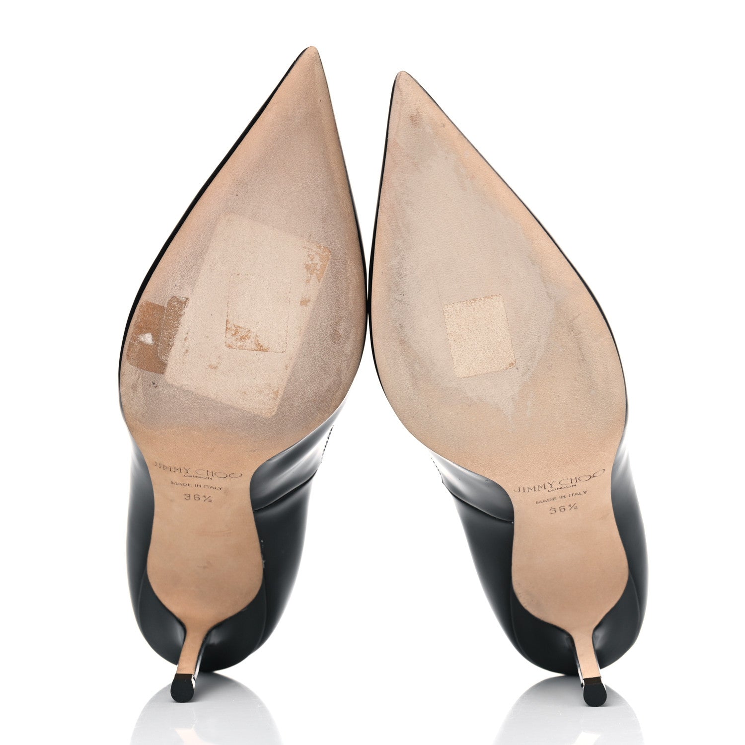 Jimmy Choo Liquid Leather Ava 85 Pumps 36.5 Black 5 of 6