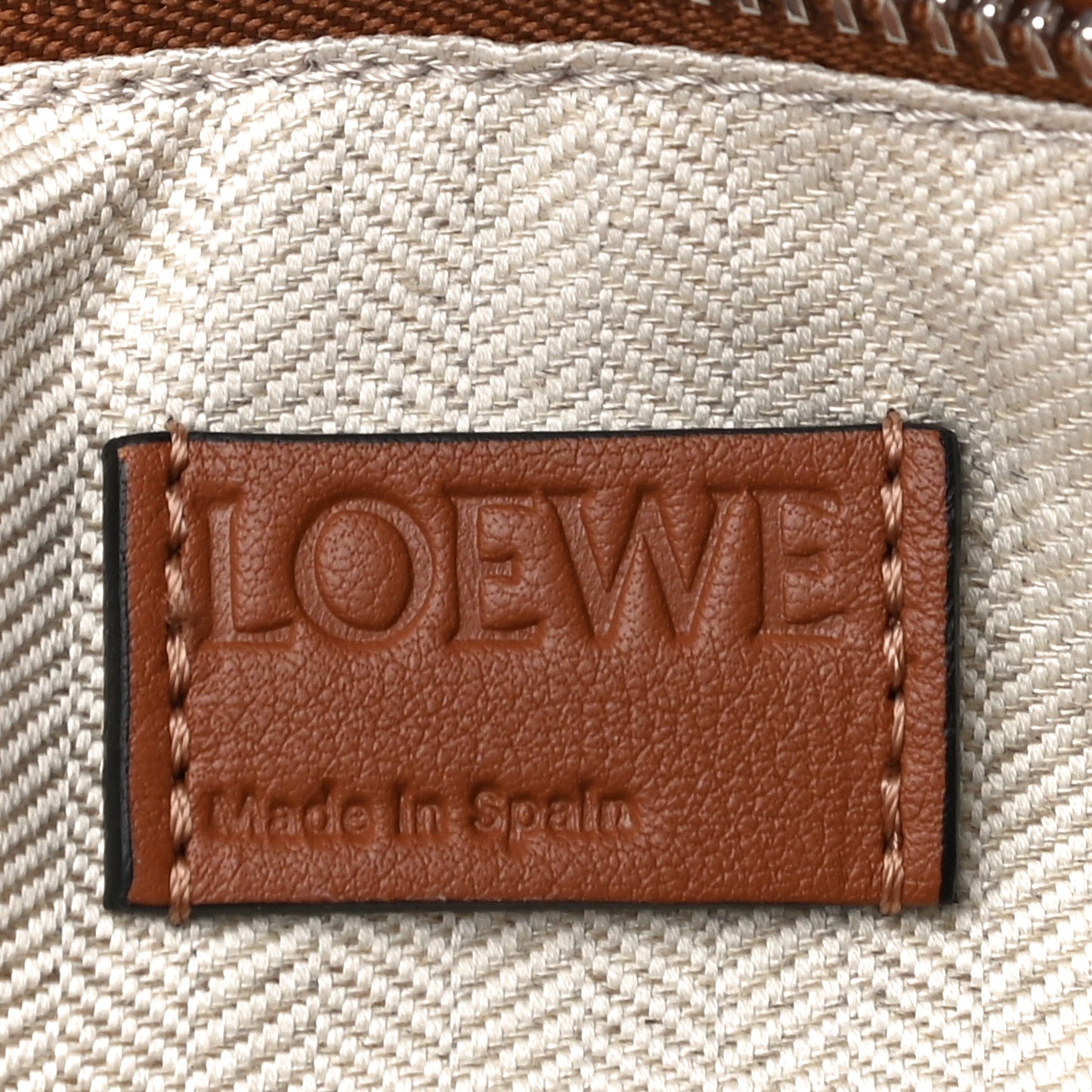 Calfskin Small Puzzle Bag Tan