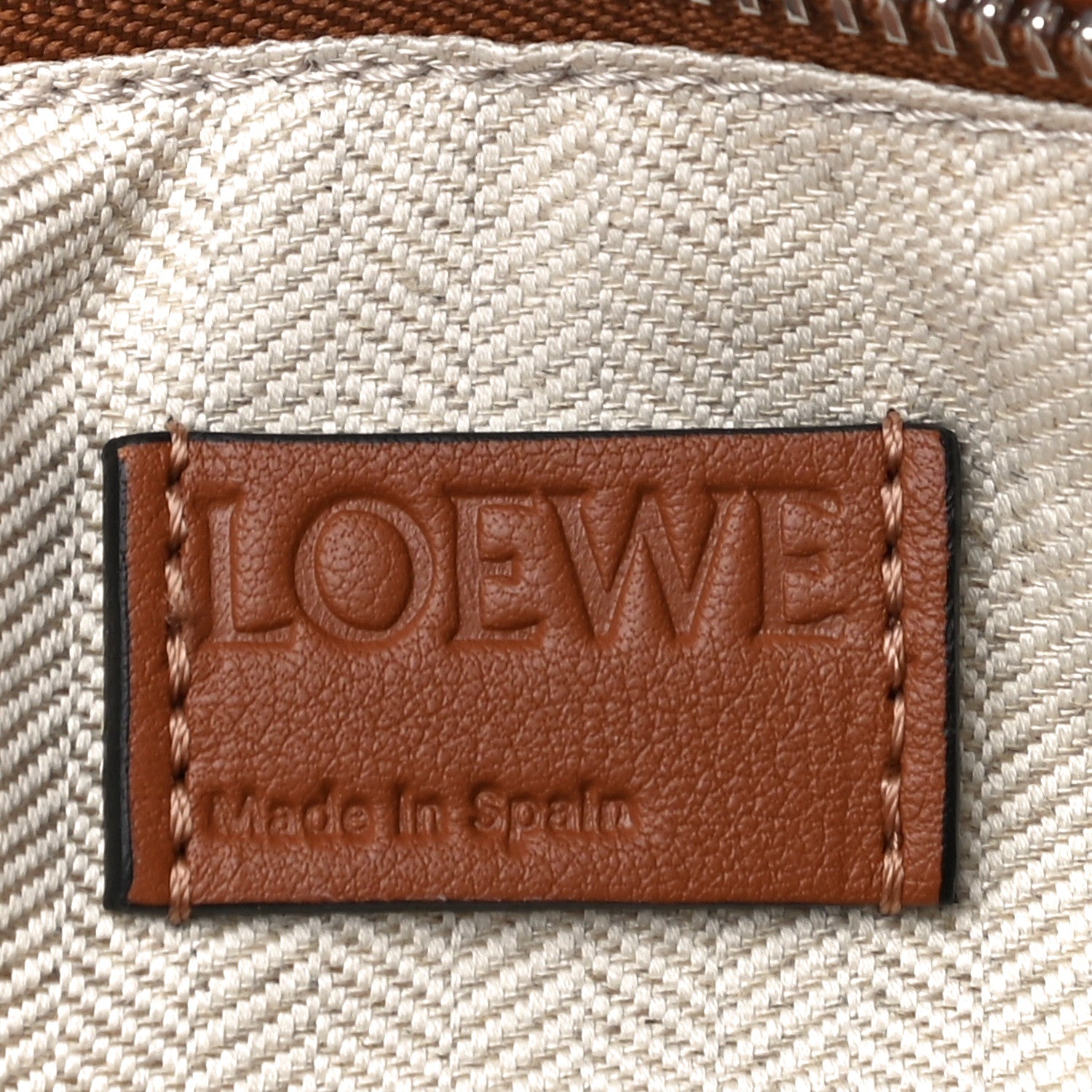 Loewe Calfskin Small Puzzle Bag Tan 6 of 10