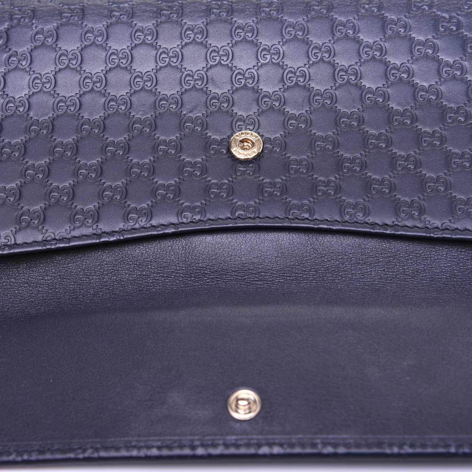 Gucci Microguccissima Continental Flap Wallet Navy 11 of 14