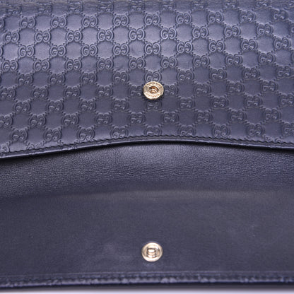 Gucci Microguccissima Continental Flap Wallet Navy 11 of 14