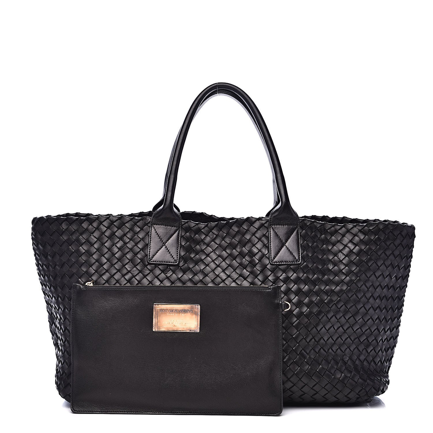Bottega Veneta Nappa Intrecciato Medium Cabat Black 1 of 12