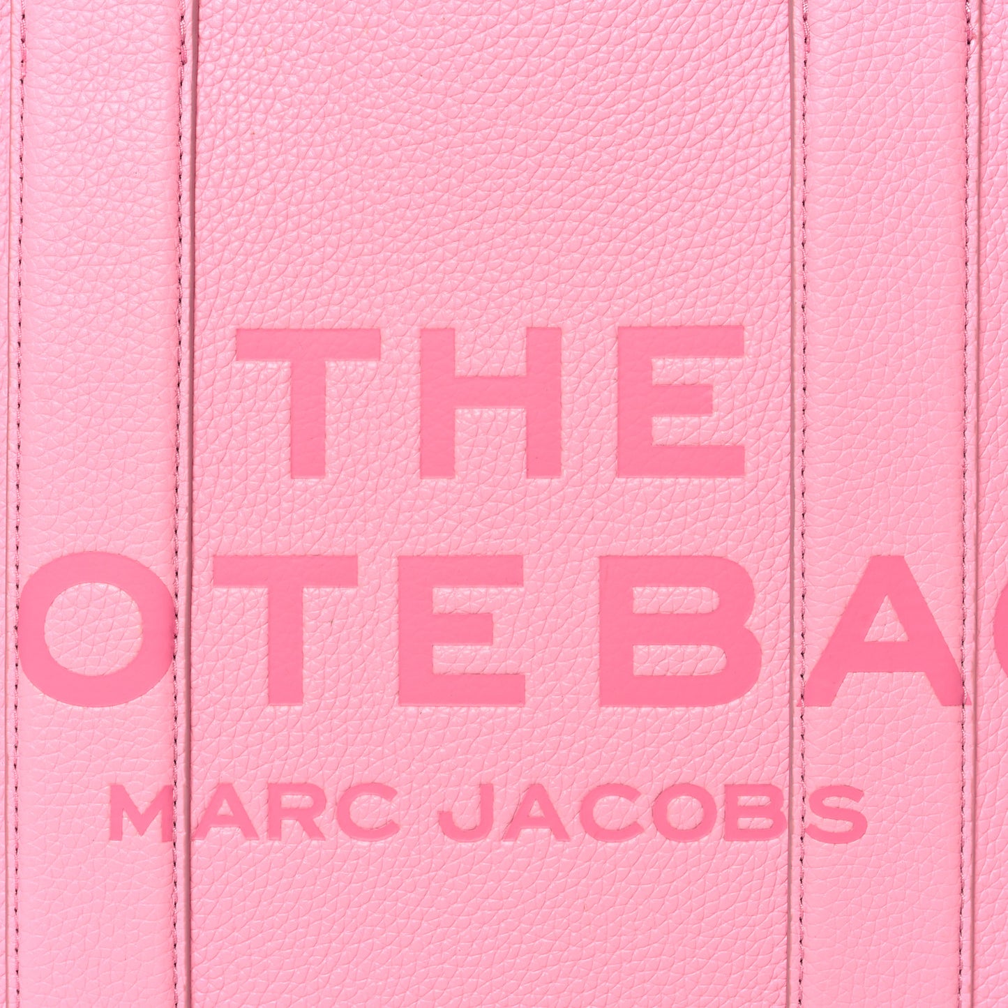 Grained Calfskin Medium The Tote Bag Candy Pink