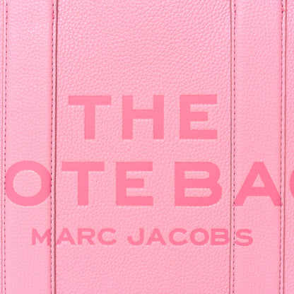 Marc Jacobs Grained Calfskin Medium The Tote Bag Candy Pink 7 of 9
