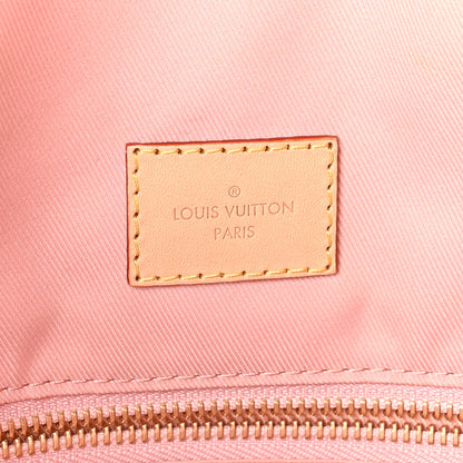 Louis Vuitton Damier Azur Graceful MM Rose Ballerine 6 of 9