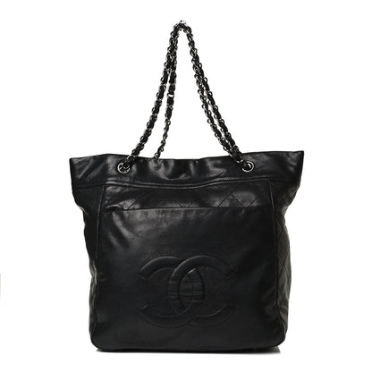 Chanel Soft Caviar Large Timeless CC Shopping Tote Black 1 of 19