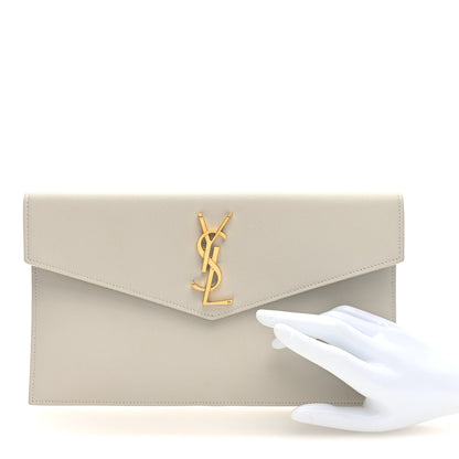 Saint Laurent Grain De Poudre Uptown Pouch Crema Soft 2 of 6
