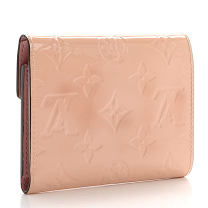 Louis Vuitton Vernis Victorine Wallet Rose Ballerine 3 of 8