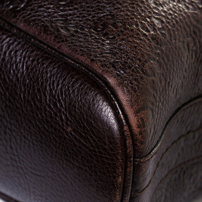 Gucci Calfskin Guccissima Trim Large Signoria Hobo Dark Brown 13 of 18