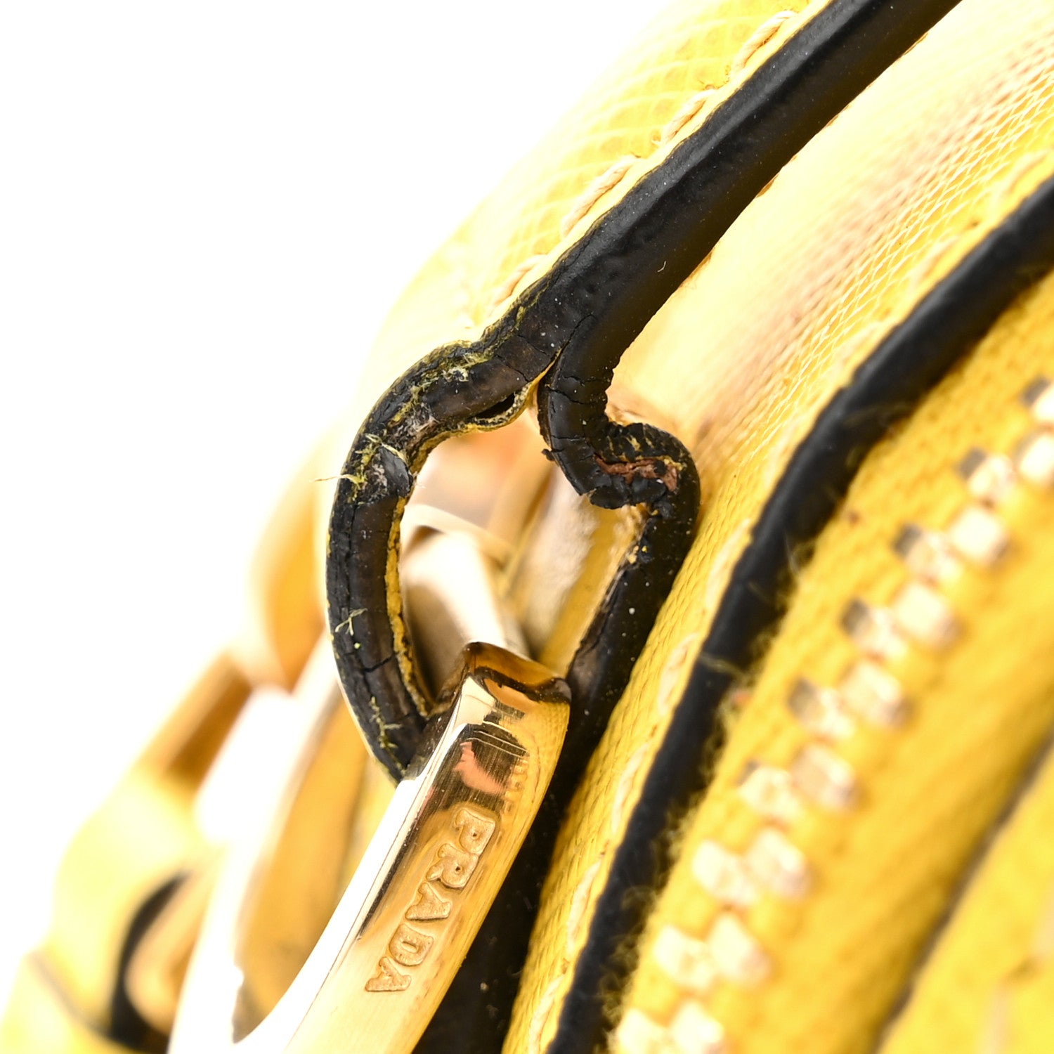 Prada Saffiano Lux Odette Crossbody Sole 14 of 17