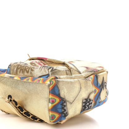Chanel Graffiti Printed Canvas Street Spirit Backpack Multicolor 8 of 10