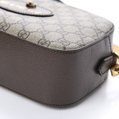 Gucci GG Supreme Monogram Web Neo Vintage Shoulder Bag Beige New Acero Crop 7 of 14