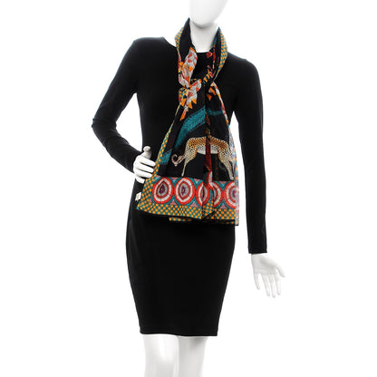 Hermes Cotton Printed Savana Dance Beach Pareo 2 of 5