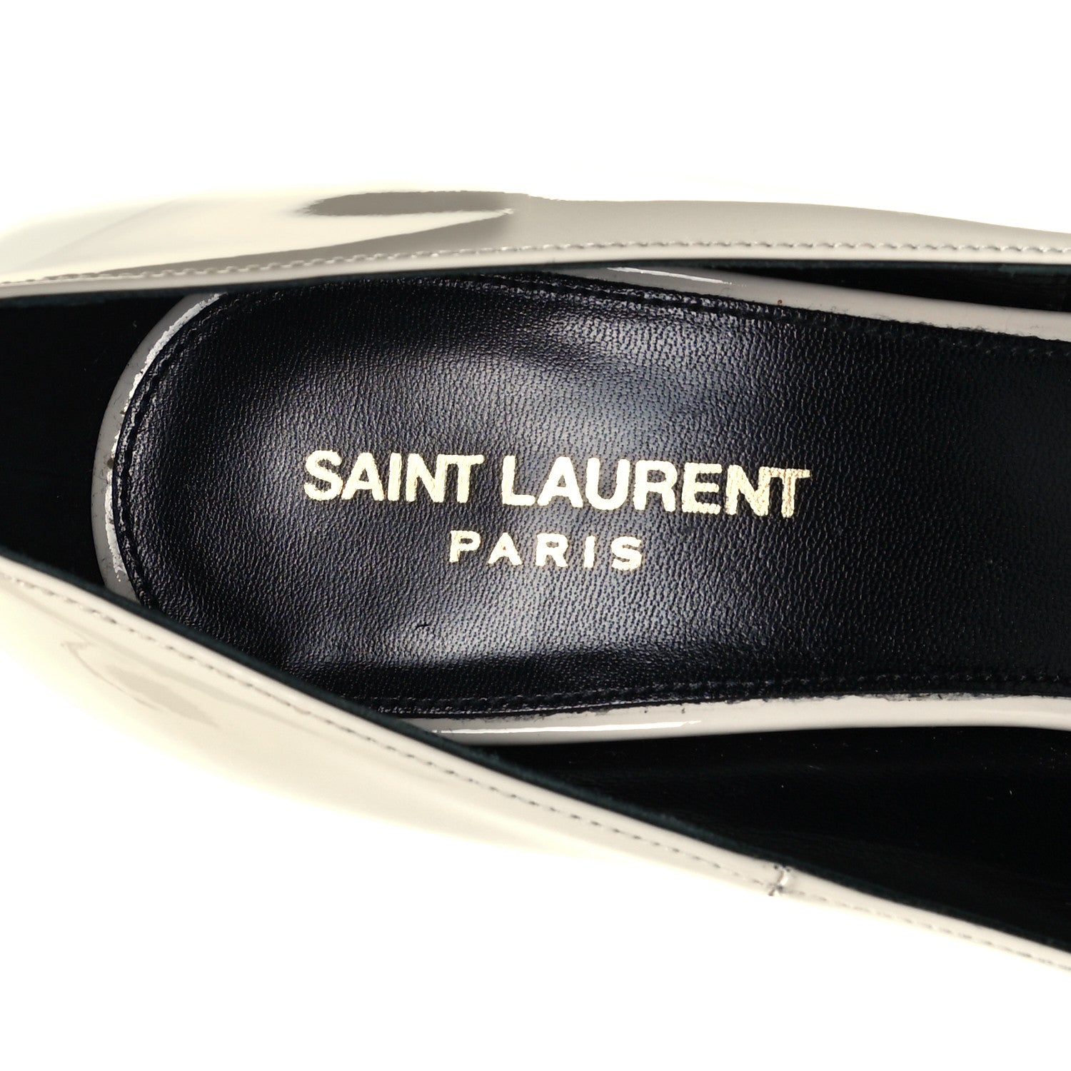 Saint Laurent Patent Opyum 110 Pumps 40.5 Neutro 9 of 11