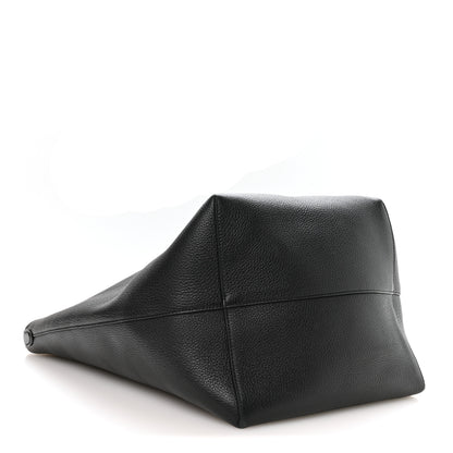 The Row Grained Calfskin Large N/S Park Tote Black 4 of 9