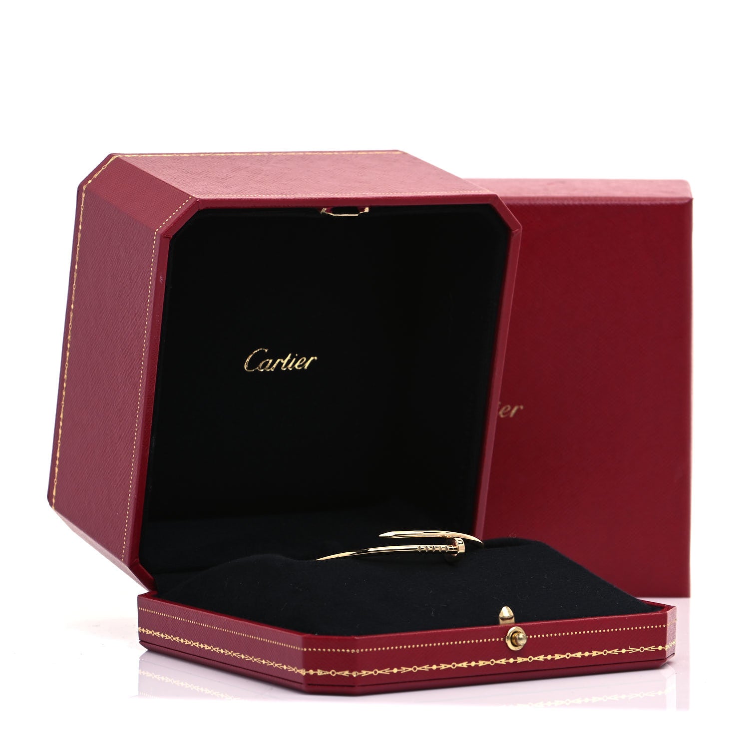 Cartier 18K Yellow Gold Small Juste Un Clou Bracelet 16 5 of 5