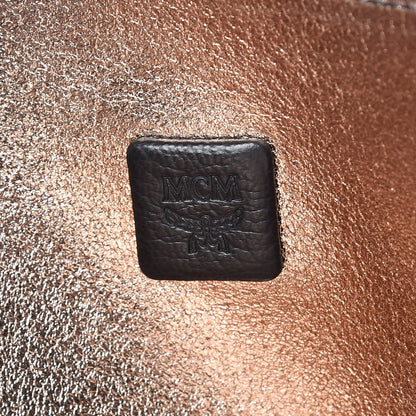 MCM Grained Calfskin Medium Reversible Wandel Tote Black 11 of 11