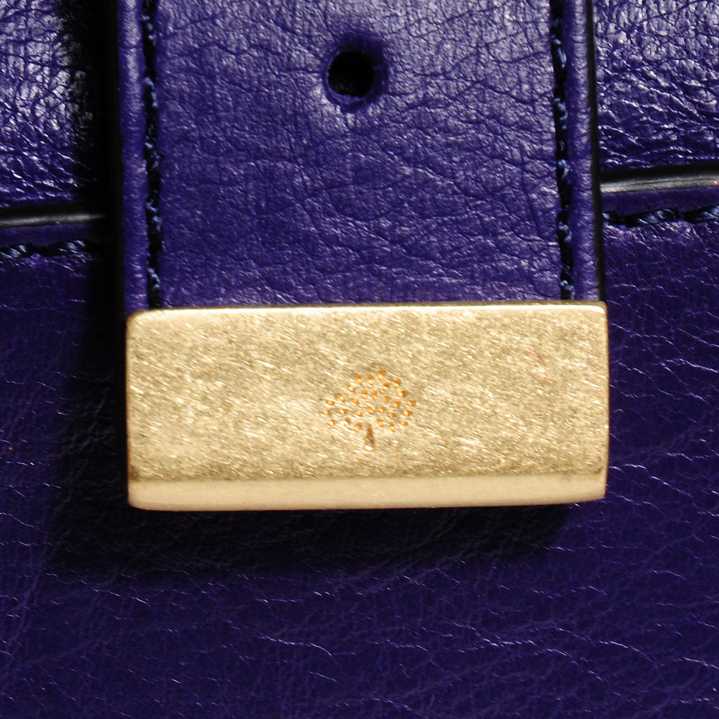 Soft Buffalo Leather Medium Alexa Grape