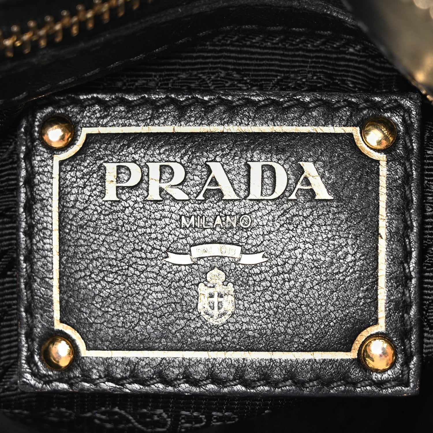 Prada Tessuto Nylon Gaufre Tote Black 6 of 9