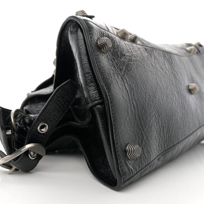 Balenciaga Agneau Arena Neo Cagole City Handbag Black 9 of 10