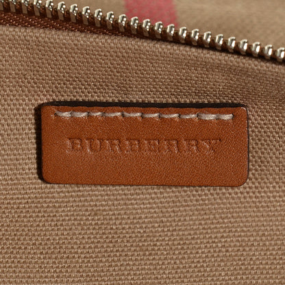 Burberry House Check Large Adeline Crossbody Saddle Brown 7 of 12