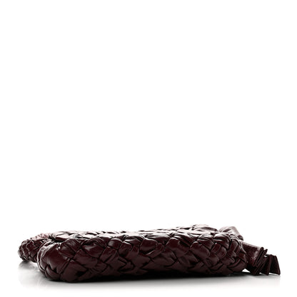 Bottega Veneta Calfskin Foulard Intreccio Kalimero Citta Shoulder Bag Barolo 4 of 13
