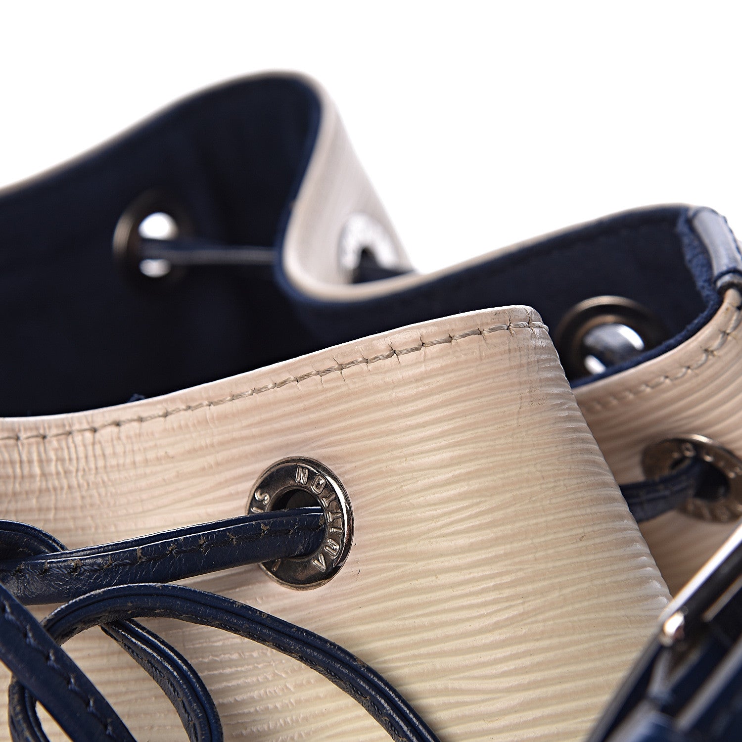 Louis Vuitton Epi Petit Bi-Color Noe Ivory Indigo 14 of 20