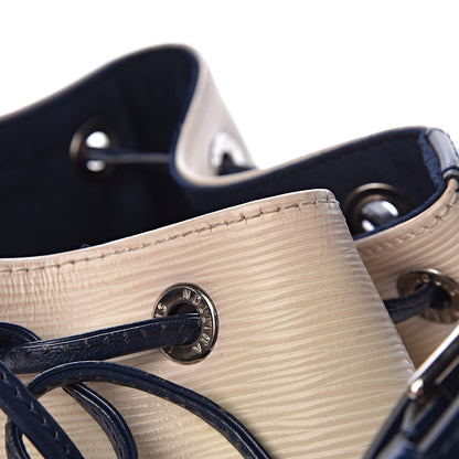 Louis Vuitton Epi Petit Bi-Color Noe Ivory Indigo 14 of 20