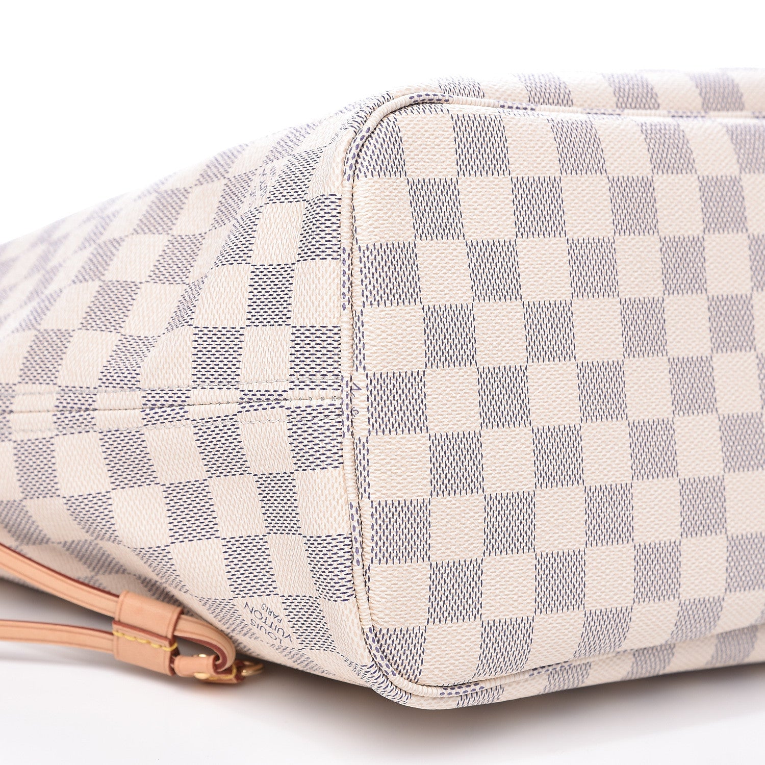 Louis Vuitton Damier Azur Neo Neverfull MM Rose Ballerine 9 of 15