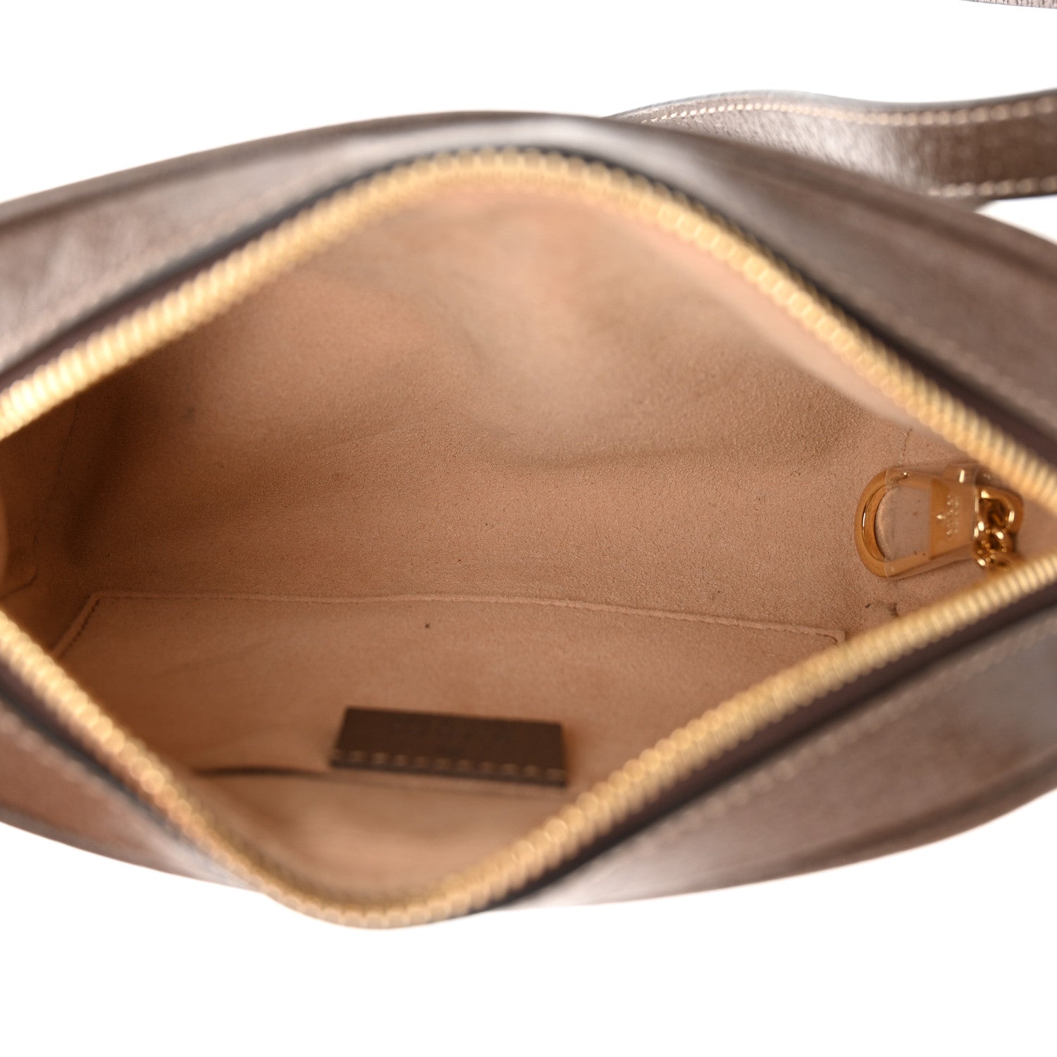 Gucci GG Supreme Monogram Web Mini Ophidia Shoulder Bag Brown 5 of 11
