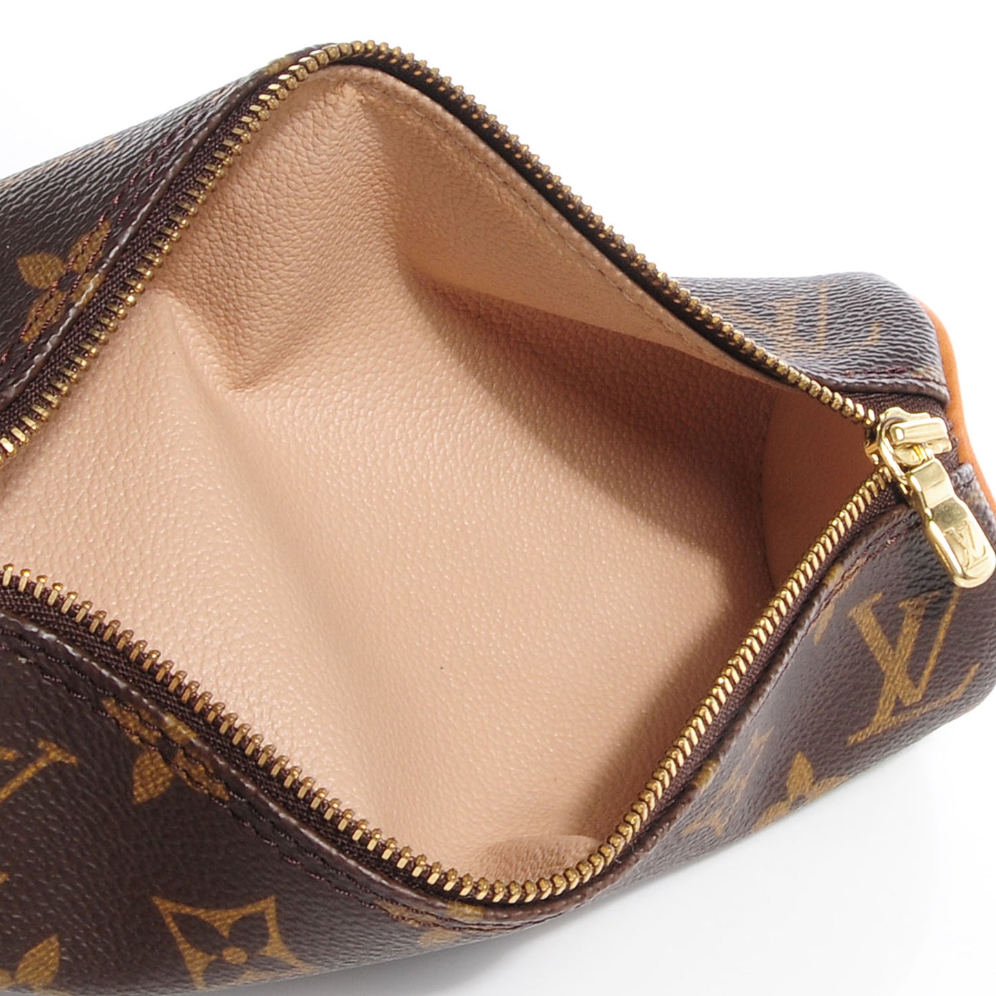 Monogram Trousse Ronde 20 Makeup Case