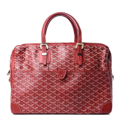 Goyard Goyardine Ambassade MM Briefcase Red 1 of 19