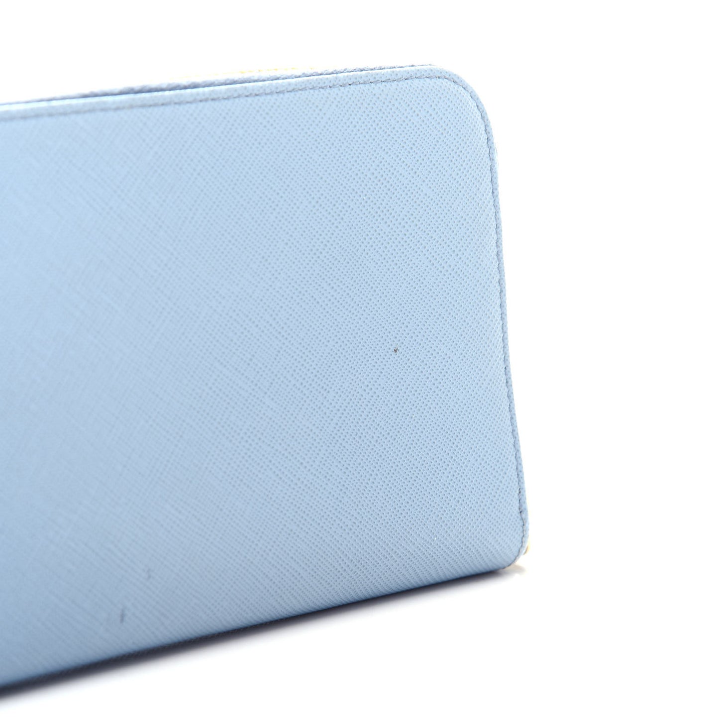 Saffiano Metal Zip Around Wallet Astrale