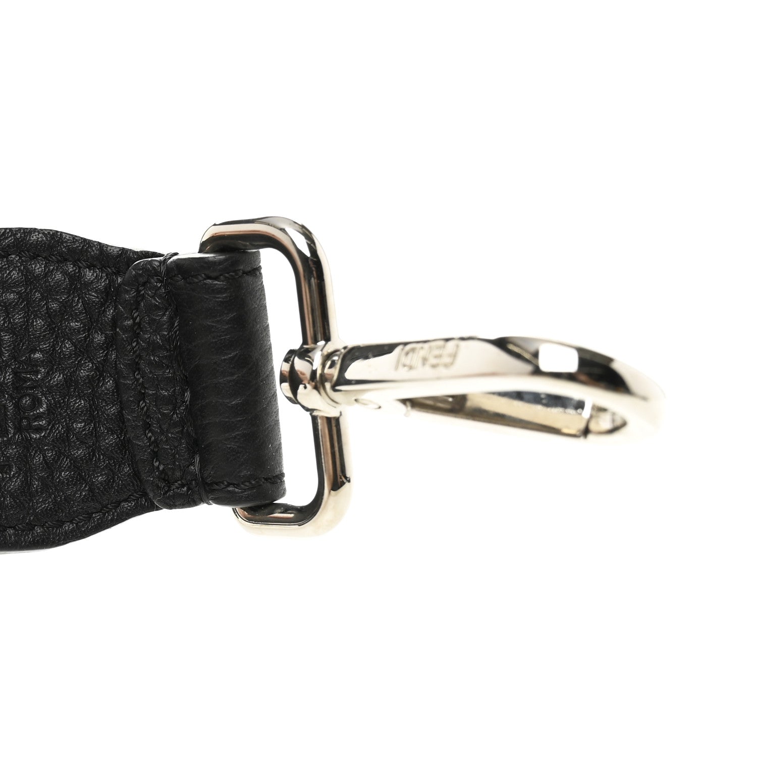 Fendi Cuoio Romano Metal Studs Strap You Black 3 of 3