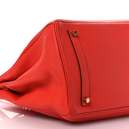 Hermes Togo Birkin 35 Capucine 9 of 21