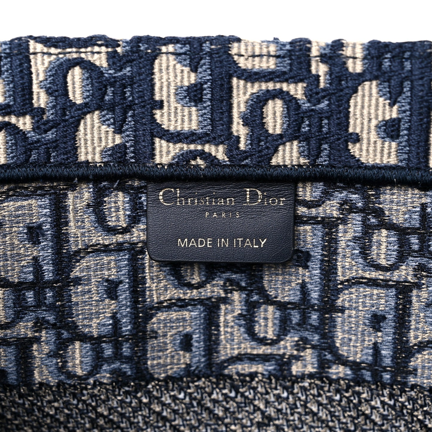 Oblique Medium Book Tote Blue Multicolor