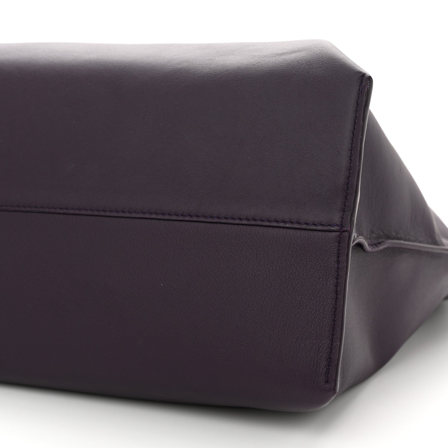 Loewe Calfskin Flamenco Knot XL Shoulder Bag Deep Aubergine 9 of 9