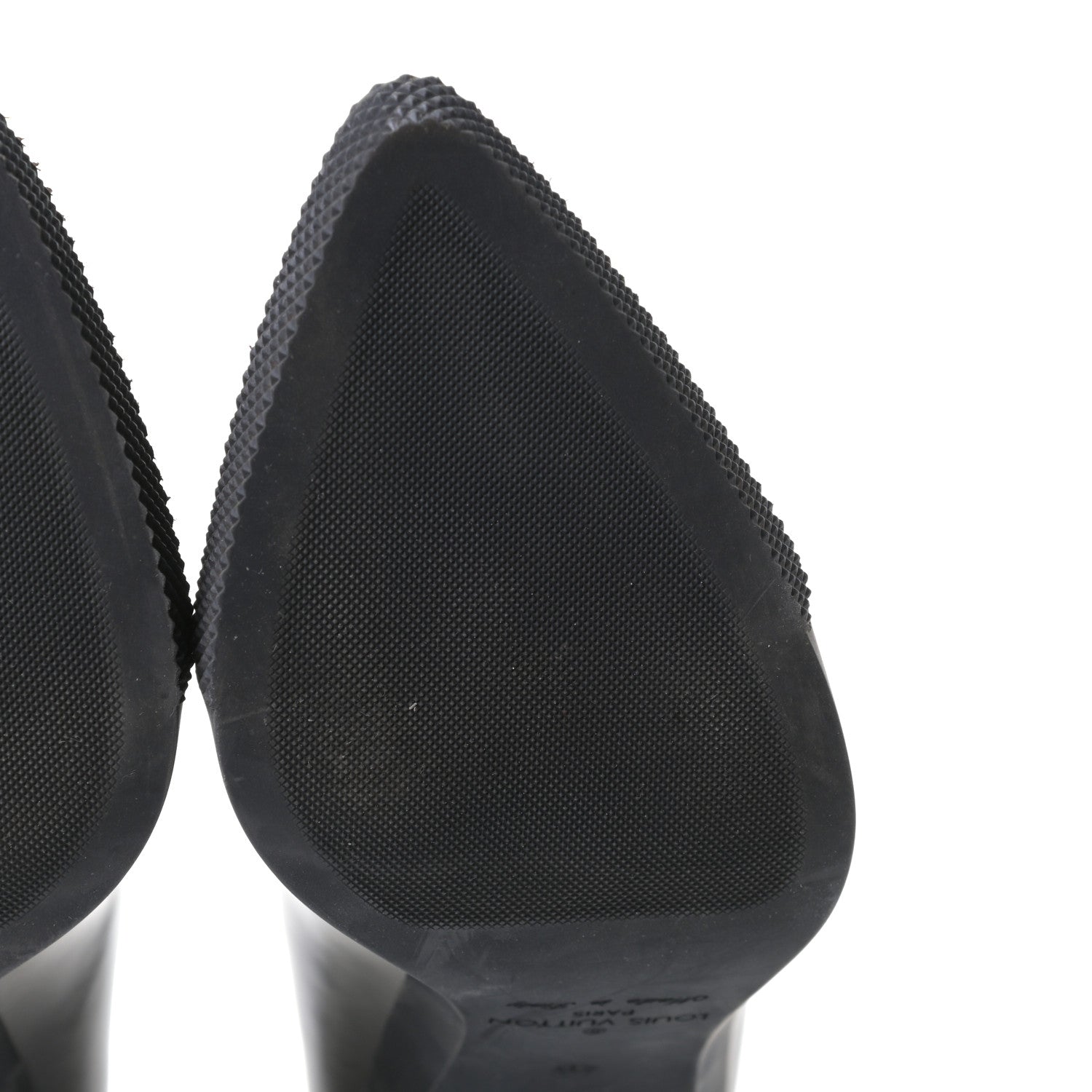 Louis Vuitton Calfskin Ankle Boots 40 Black 7 of 10