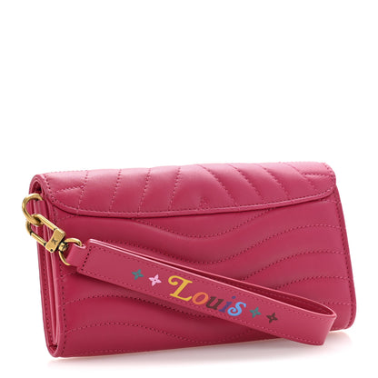 Louis Vuitton Calfskin New Wave Long Wallet Freesia 3 of 13