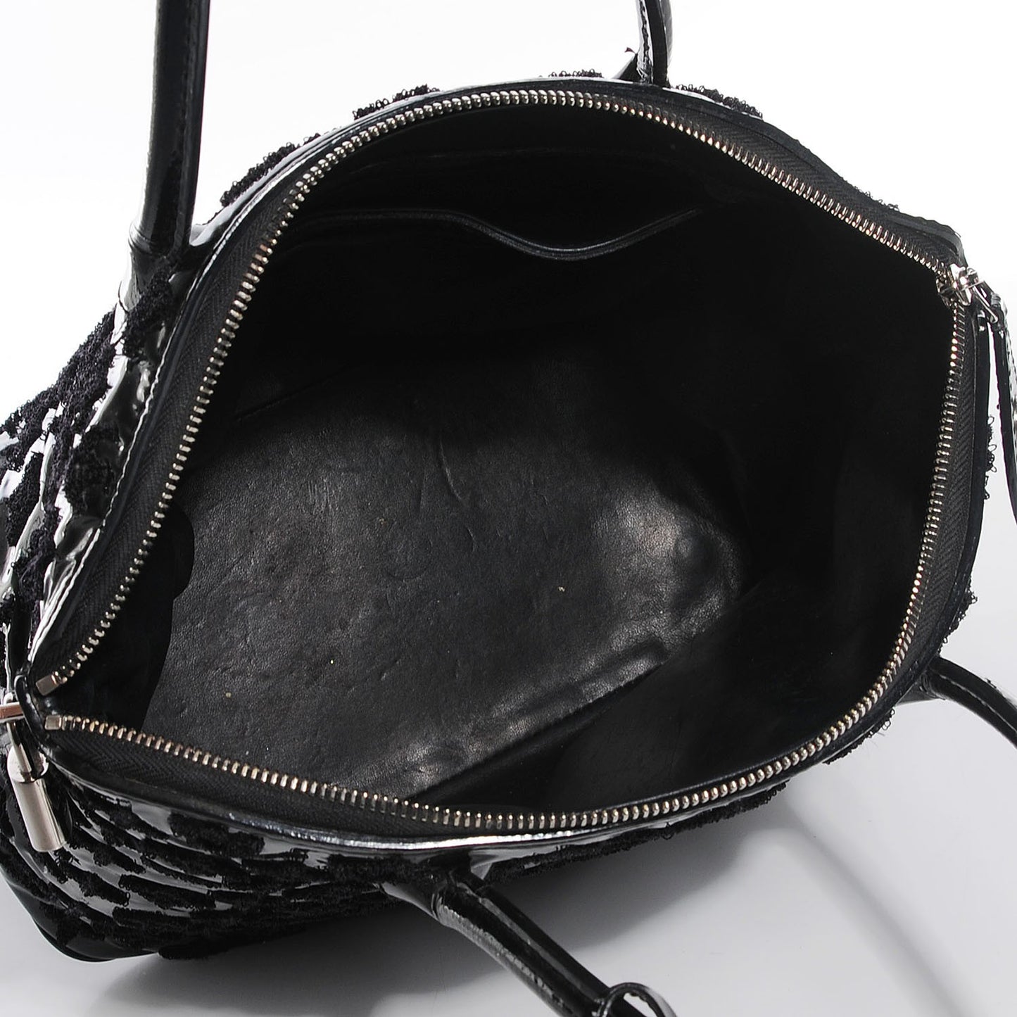 Patent Lambskin Fascination Lockit Black