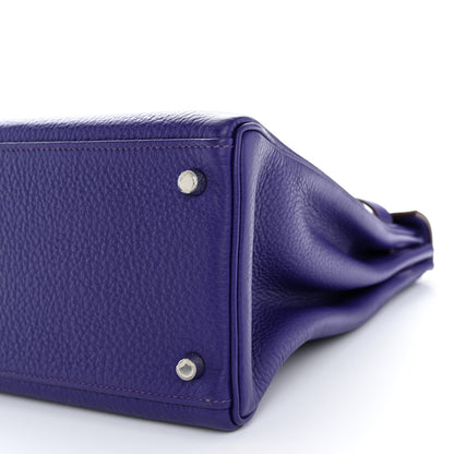 Hermes Togo Kelly Retourne 35 Iris 9 of 10