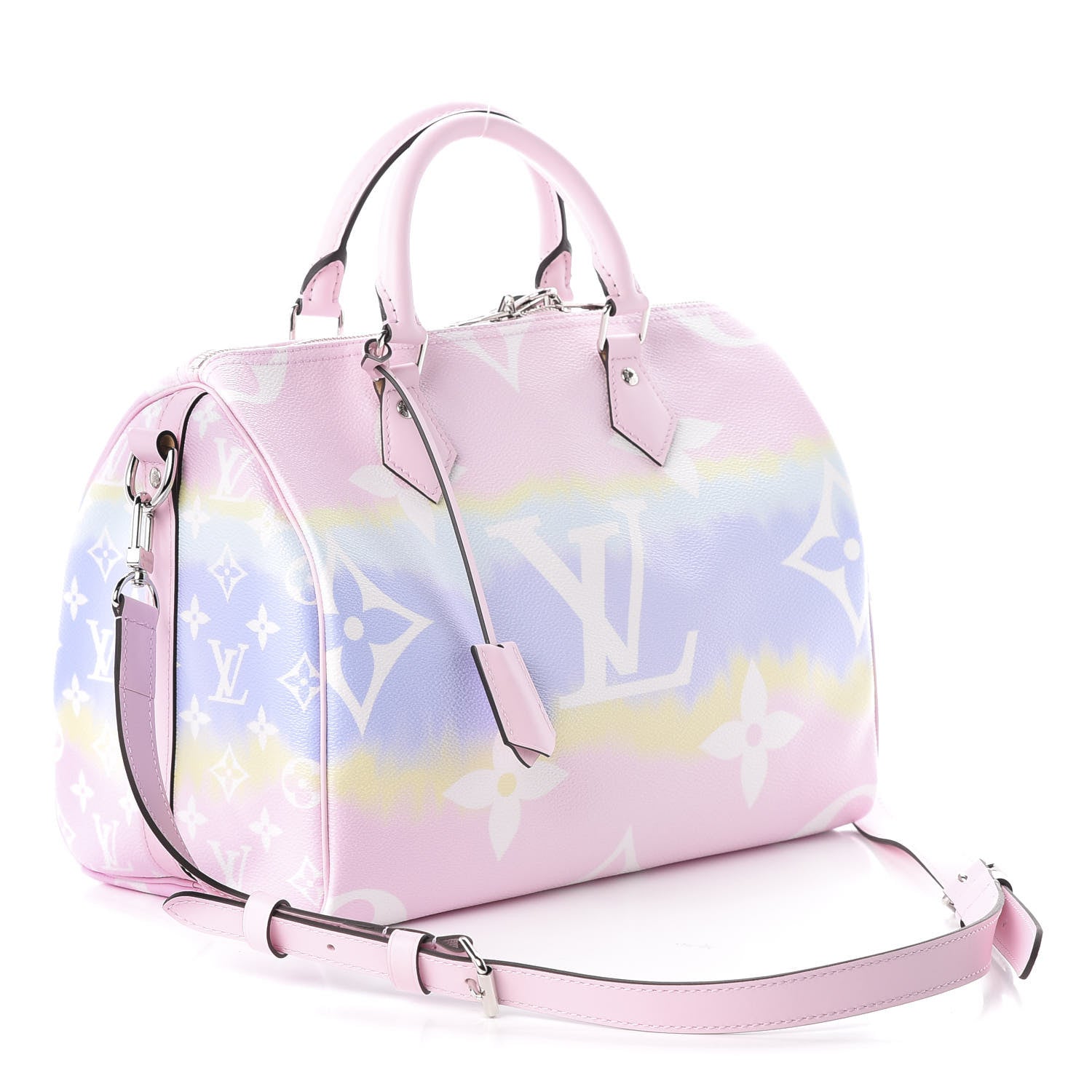 Louis Vuitton Monogram Escale Speedy Bandouliere 30 Pastel 3 of 11