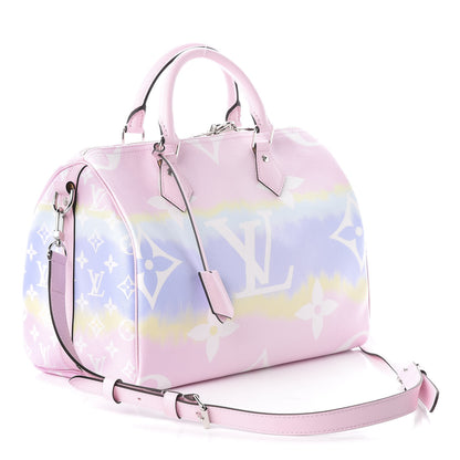Louis Vuitton Monogram Escale Speedy Bandouliere 30 Pastel 3 of 11