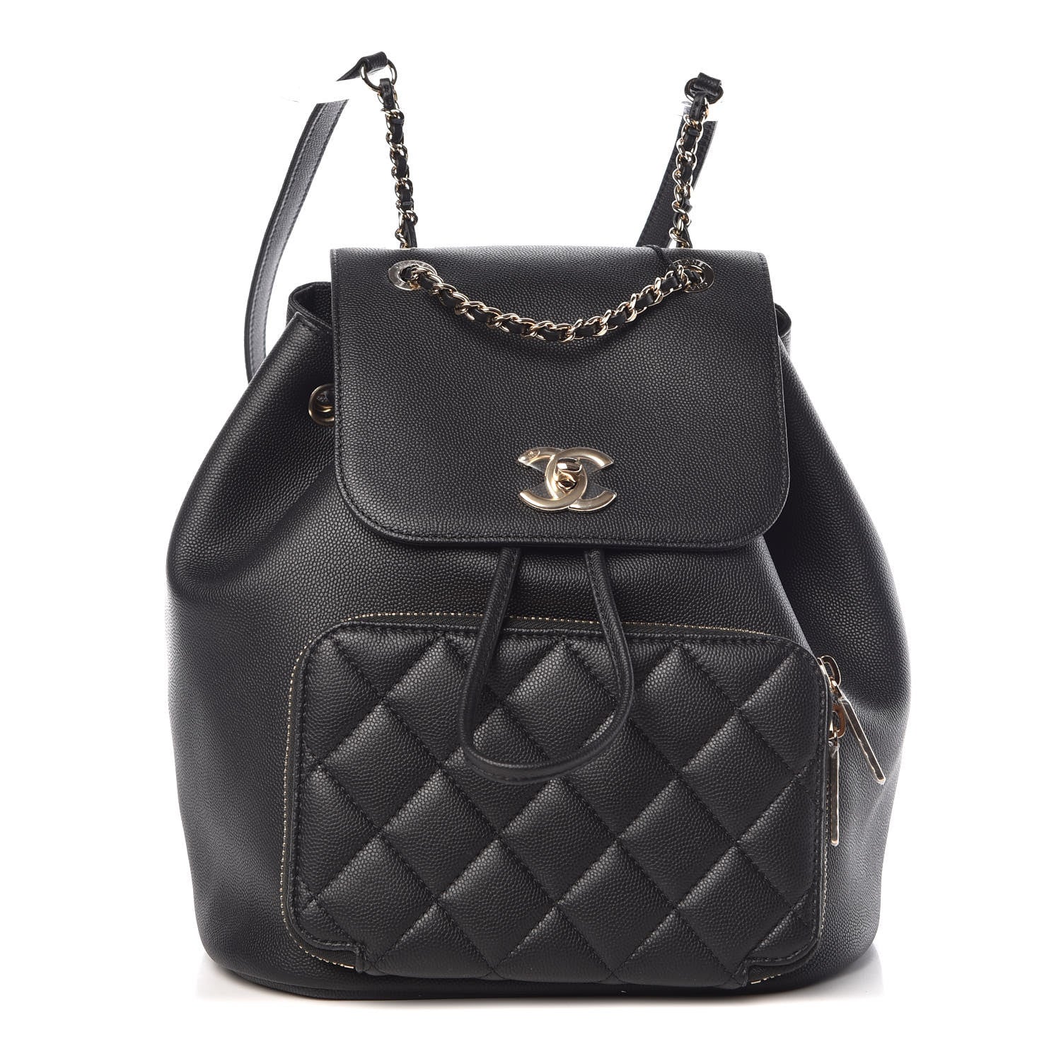 Chanel Caviar Quilted Business Affinity Backpack Black 1 of 9