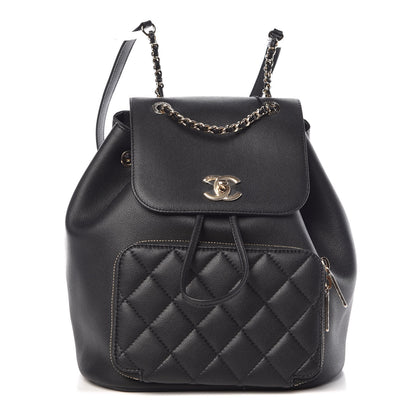 Chanel Caviar Quilted Business Affinity Backpack Black 1 of 9