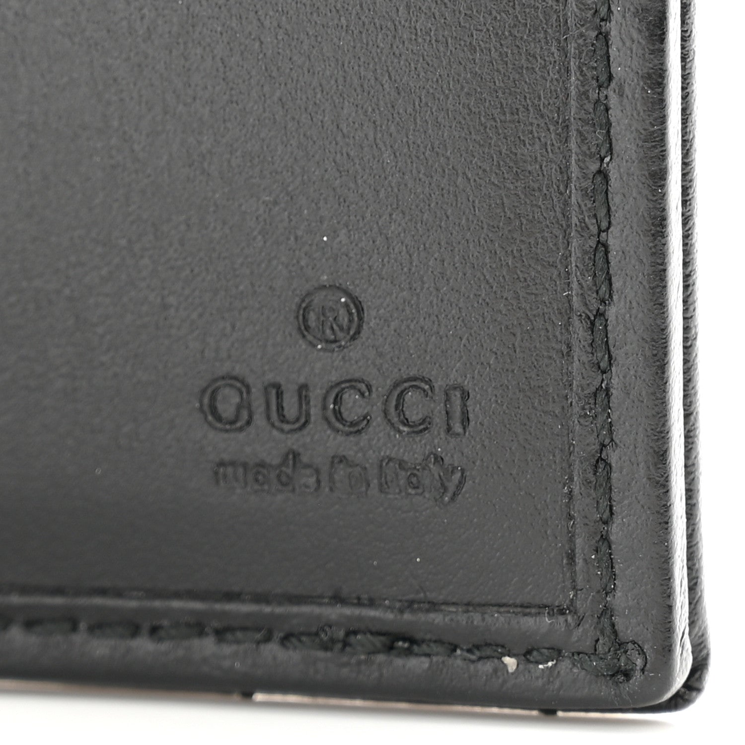 Gucci Calfskin Matelasse GG Marmont Passport Case Black 6 of 7
