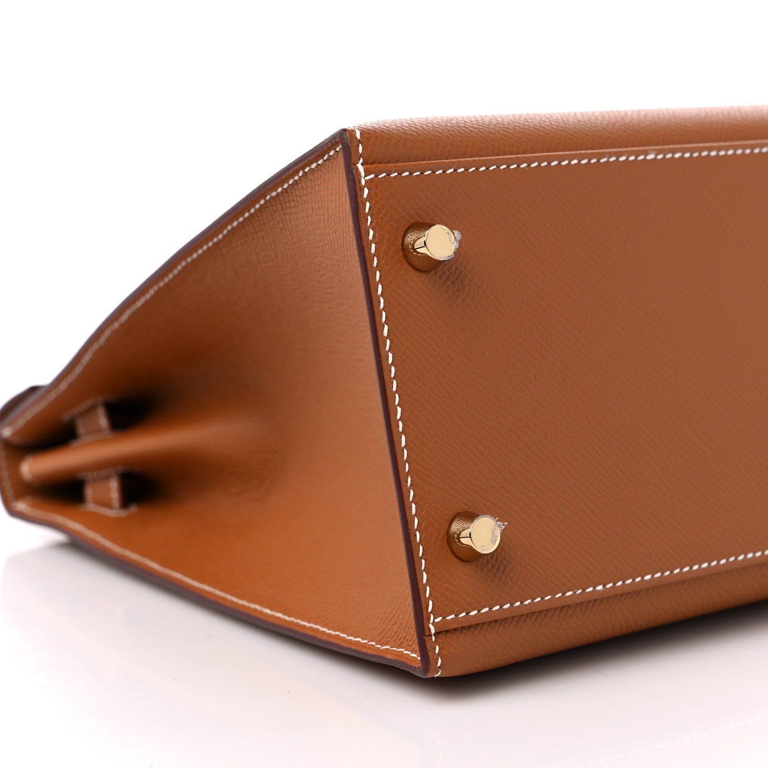 Hermes Epsom Kelly Sellier 32 Gold 8 of 10
