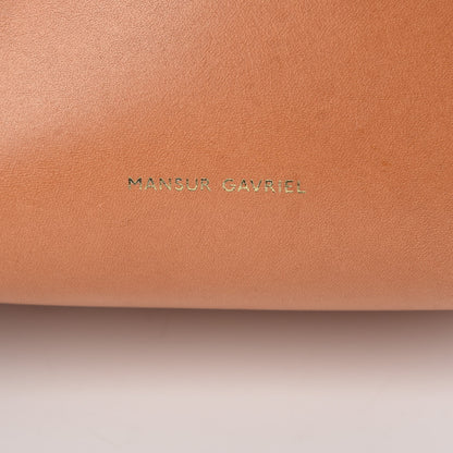 Mansur Gavriel Calfskin Mini Mini Bucket Bag Cammello Rosa 6 of 8